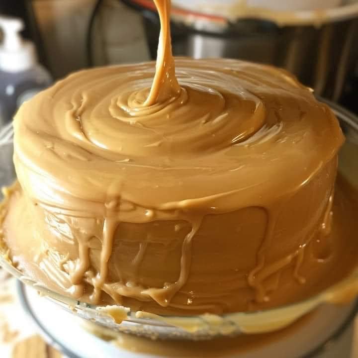 Gâteau Glaçage au Caramel à l'Ancienne