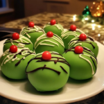 Boules Grinch aux Oreos