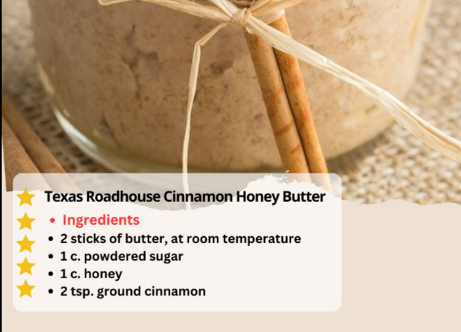 exas Roadhouse Cinnamon Honey Butter