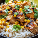 Street Corn Chicken Rice Bowl Recipe - Bold and Flavorful