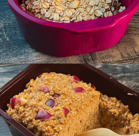 Nutty Fruit and Oatmeal Bake Recipe - Perfect Breakfast or Snack