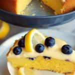 Lemon Blueberry Cake Recipe - Tangy, Sweet, and Moist Dessert