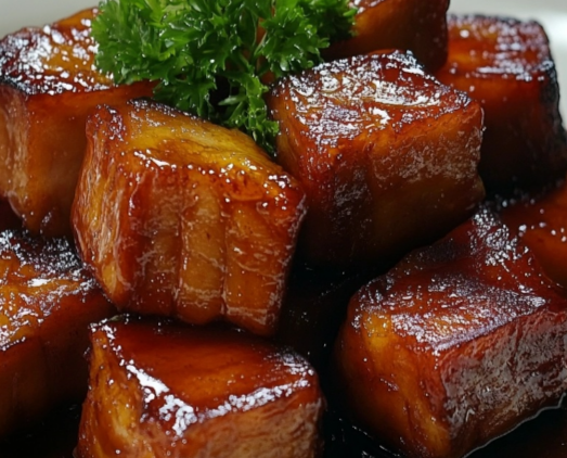 Honey Roast Beef with a caramelized honey glaze