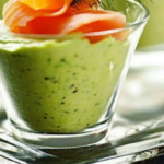 Avocado Dill Mousse and Smoked Salmon Verrine Recipe