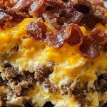 Crack Breakfast Casserole Recipe – Cheesy and Savory Delight