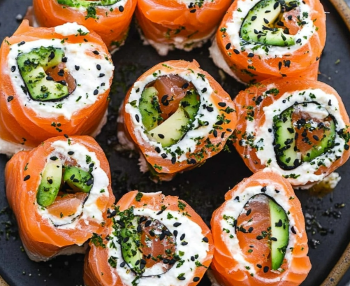 Easy Smoked Salmon Roll-Ups Recipe: A Healthy and Delicious Appetizer