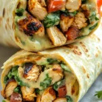 Recette du burrito grillé au poulet