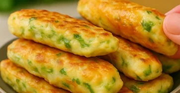 Crêpes aux Épinards et à l’avoine courgettes fromage