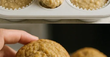 Muffins pommes avoine sans sucre raffiné