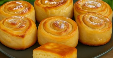 Roulés feuilletés aux pommes