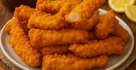 Bâtonnets de poulet frit croustillants