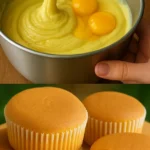Cupcakes moelleux à la vanille