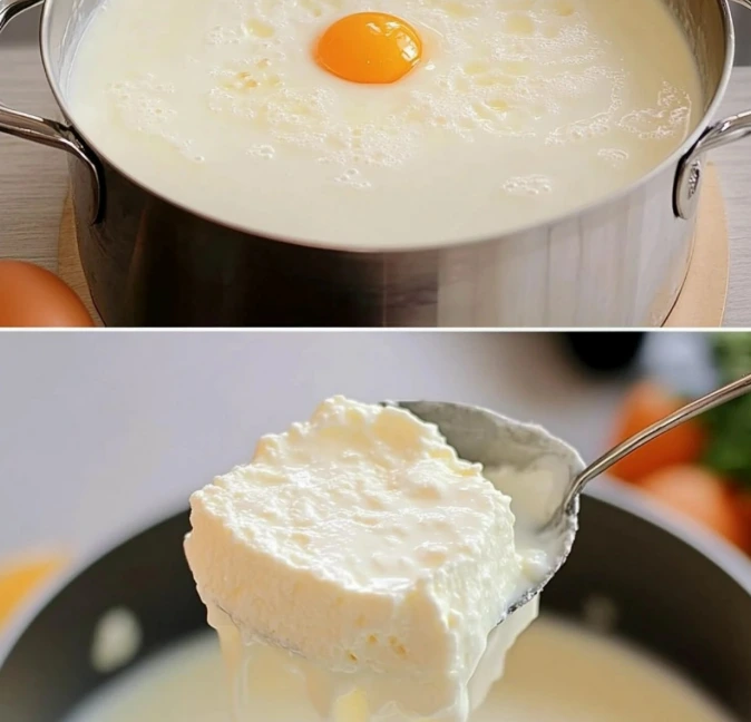Fromage maison avec 3 ingrédients simple et naturel