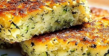 Gâteau moelleux courgettes & parmesan