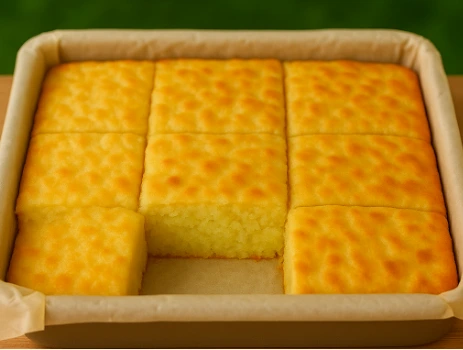 Gâteau de riz salé aux légumes et au fromage