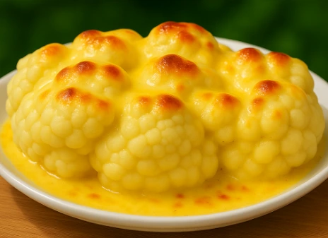 Gratin de chou fleur au fromage