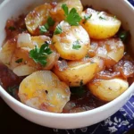 Harengs fumés aux pommes de terre tièdes