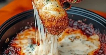 Rouleaux de mozzarella frits à la sauce marinara