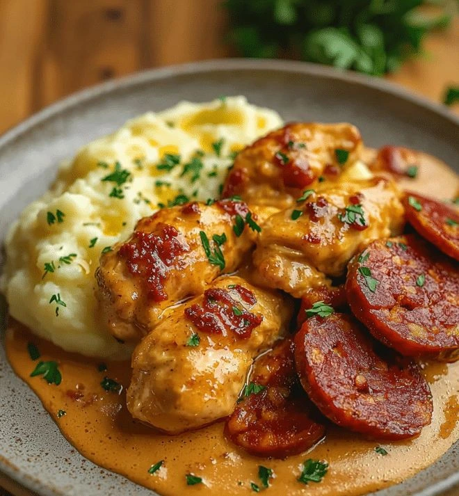 Poulet Fondant au Chorizo