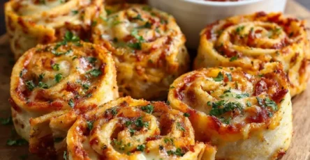 Roulés de Pizza Maison