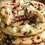 Biscuits de Noël aux pépites de chocolat