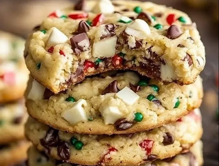 Biscuits de Noël aux pépites de chocolat