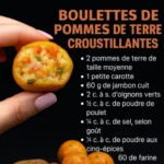 Boulettes de Pommes de Terre Croustillantes