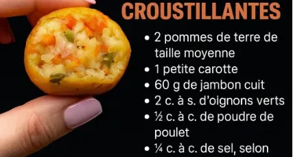Boulettes de Pommes de Terre Croustillantes