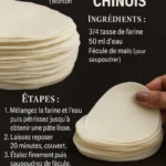 Feuilles à Raviolis Chinois
