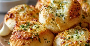  Petits Pains à l’Ail et au Fromage 