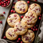 Cookies de Nouvel An aux canneberges et à l’orange