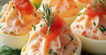 œufs mimosa au saumon fumé