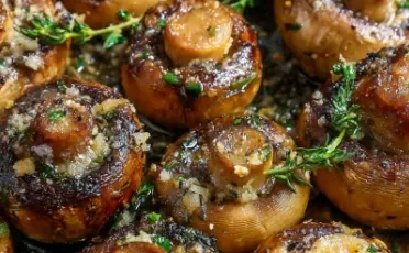 Champignons à l’ail rôti