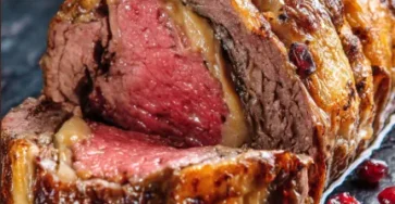 Bœuf farci juteux pour Noël