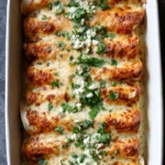 Queso Chicken Enchiladas — Recette Complète