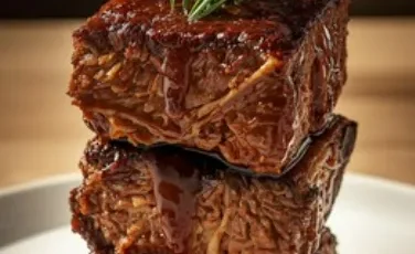 Effiloché de bœuf braisé fondant