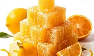 Pâtes fruits citron et orange