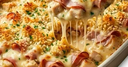 Comment faire Chicken Cordon Bleu Casserole