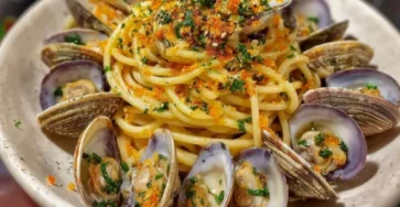 Spaghetti aux Palourdes (Spaghetti alle Vongole