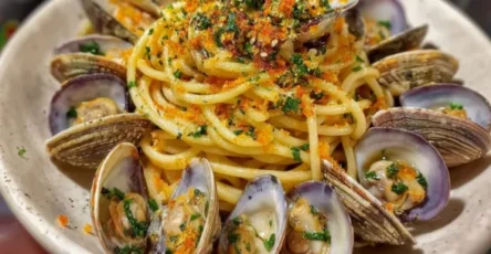 Spaghetti aux Palourdes (Spaghetti alle Vongole
